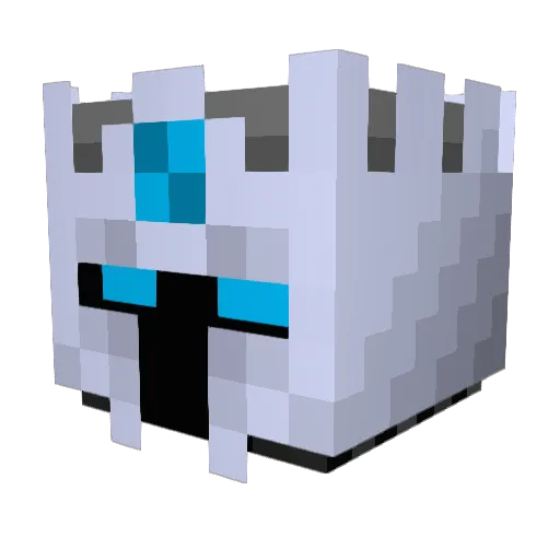 Ghostsare123 Minecraft avatar head, 3D render