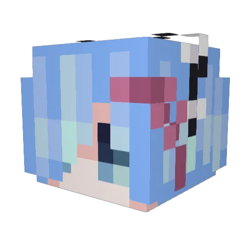 Ghostslayer4779 Minecraft avatar head, 3D render