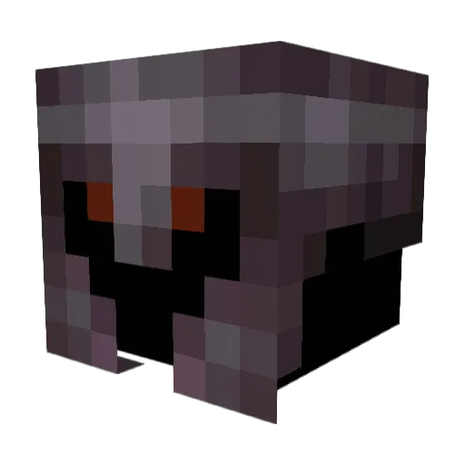 Ghostwave_13 Minecraft avatar head, 3D render