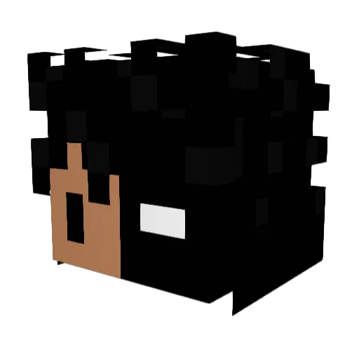Ghostxd636 Minecraft avatar head, 3D render