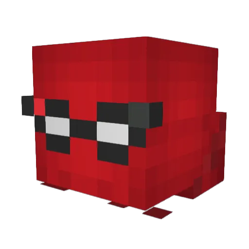 Ghosty9421 Minecraft avatar head, 3D render