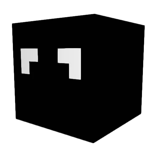 GhostyBacon Minecraft avatar head, 3D render