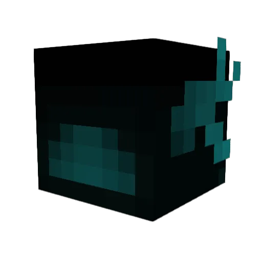 GhostyGlows Minecraft avatar head, 3D render