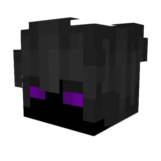 GhostyPlyz Minecraft avatar head, 3D render