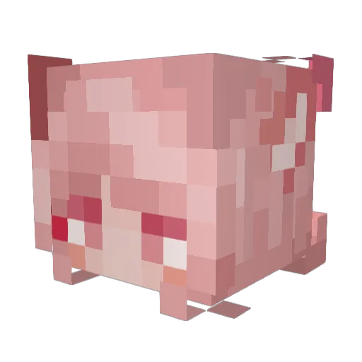 Ghosty_7512 Minecraft avatar head, 3D render