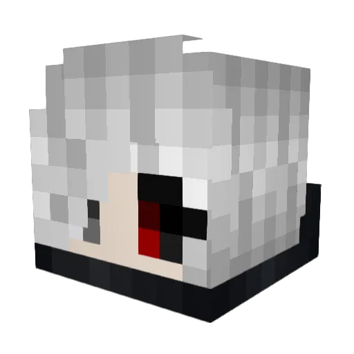 Ghoul_Grill Minecraft avatar head, 3D render