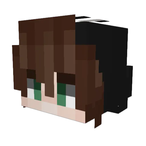 Ghxstboy1127 Minecraft avatar head, 3D render