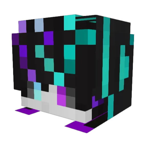Ghyphest Minecraft avatar head, 3D render
