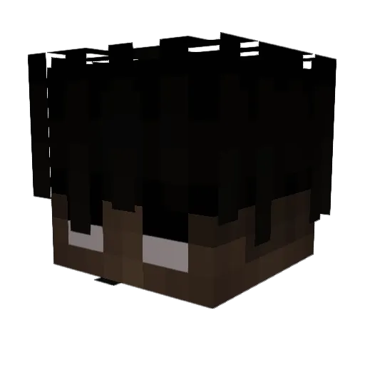 Gi00z Minecraft avatar head, 3D render