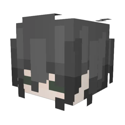 GiGastadary Minecraft avatar head, 3D render