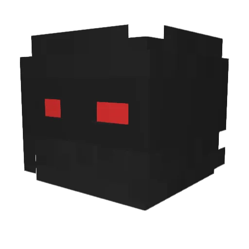 Giagiochi Minecraft avatar head, 3D render