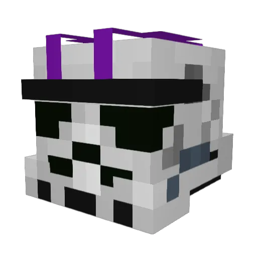 GiampaoloZ Minecraft avatar head, 3D render