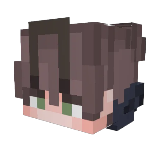 GianViewer Minecraft avatar head, 3D render