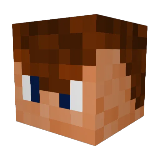 GiangiPiangi125 Minecraft avatar head, 3D render