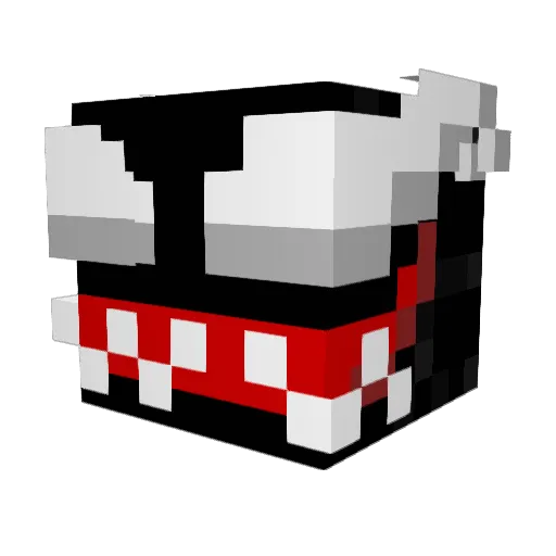 Giannaras21 Minecraft avatar head, 3D render