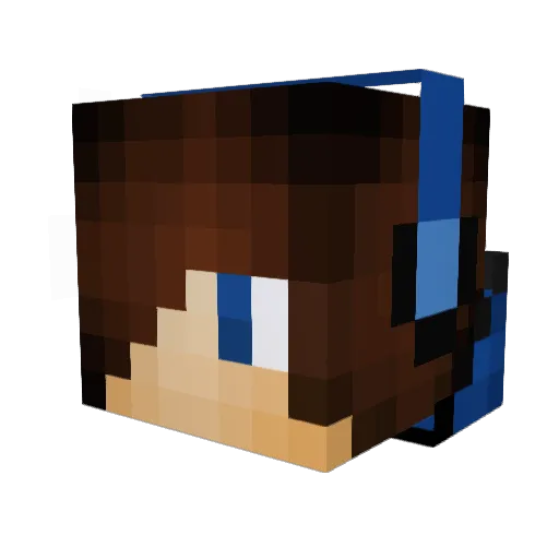 Gianni223 Minecraft avatar head, 3D render