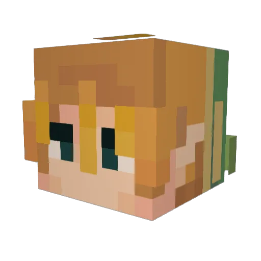 GianpyGianpy99 Minecraft avatar head, 3D render