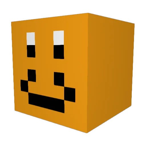 GiantChum Minecraft avatar head, 3D render