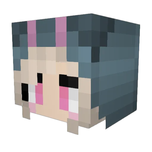 GiantPoroLord Minecraft avatar head, 3D render