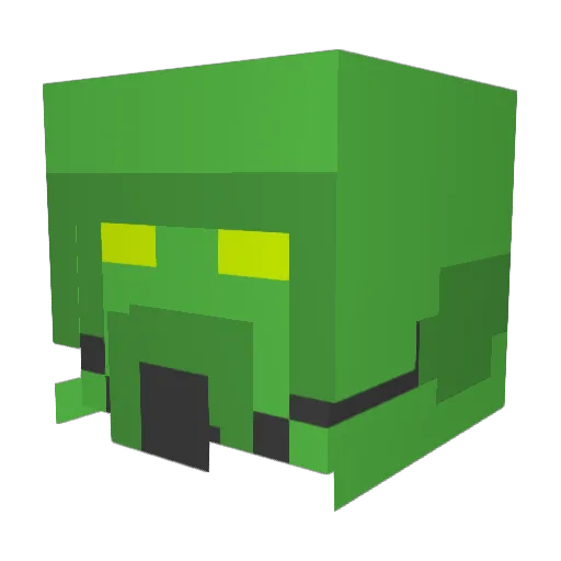 GiantSwag Minecraft avatar head, 3D render