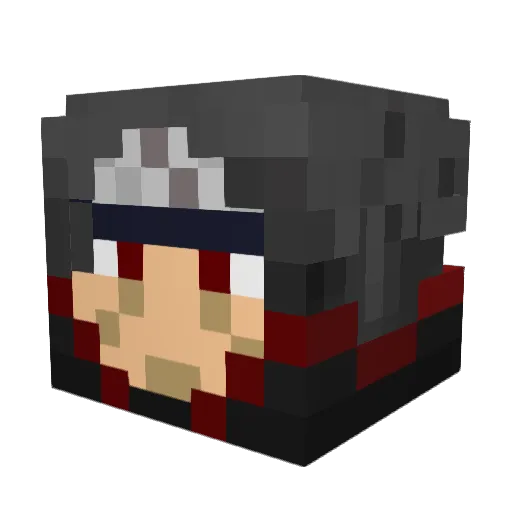 Giant_Dagger Minecraft avatar head, 3D render