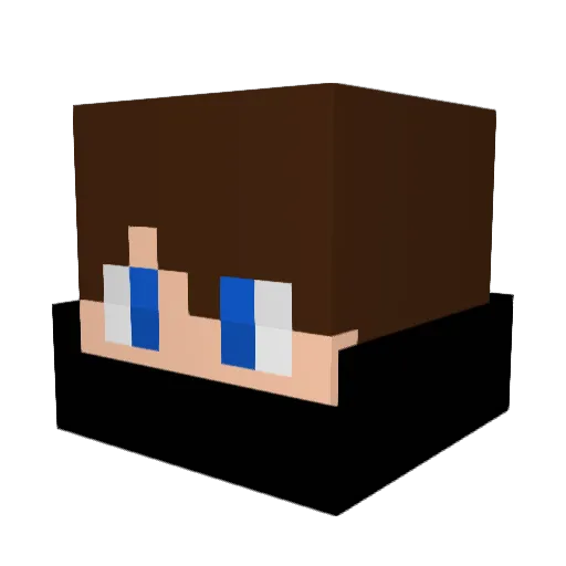 Giasca2701 Minecraft avatar head, 3D render