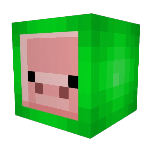 Giax87 Minecraft avatar head, 3D render