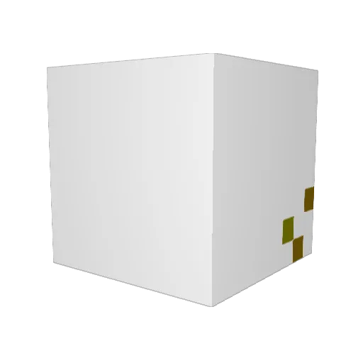 Gibbous_gerbil Minecraft avatar head, 3D render