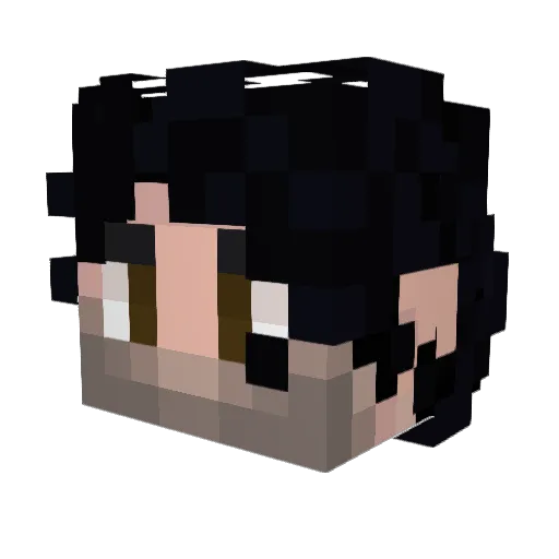 Minecraft-Avatar von GiddyGhost020: Kopf als 3D-Render