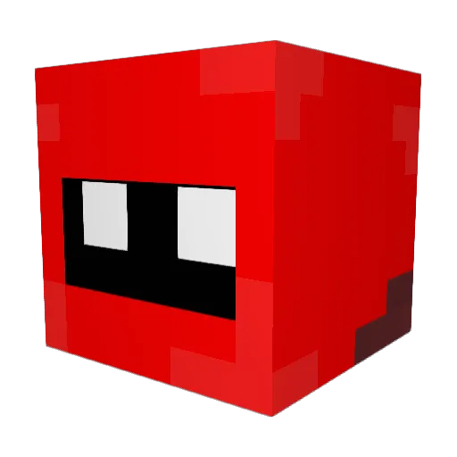 GiddyShimmer0608 Minecraft avatar head, 3D render