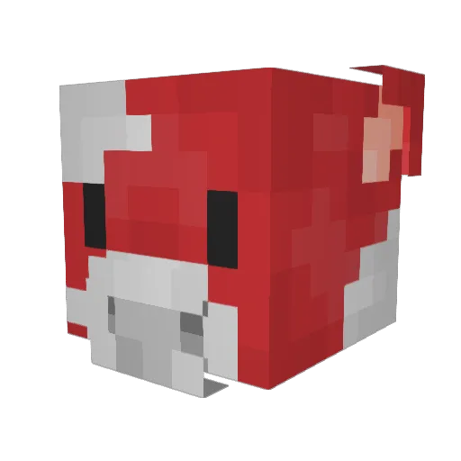 GideonWulf Minecraft avatar head, 3D render