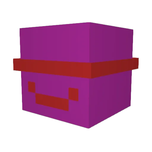 Gidion_The_Purpl Minecraft avatar head, 3D render