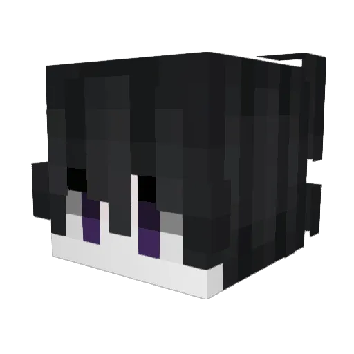 GiftThem Minecraft avatar head, 3D render