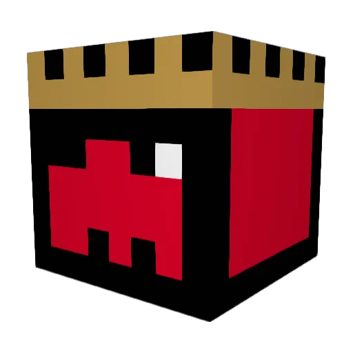GiftedChairMan Minecraft avatar head, 3D render