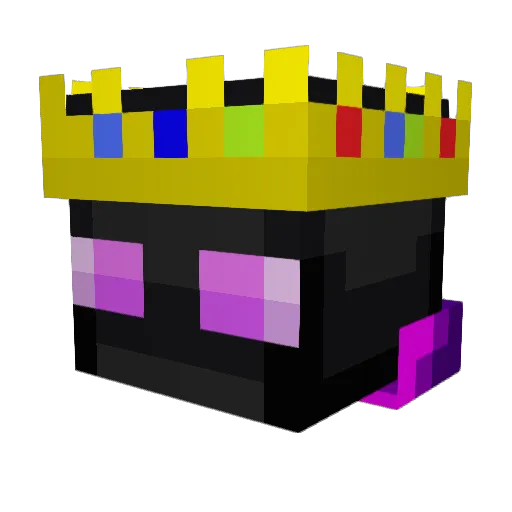 Gifty32 Minecraft avatar head, 3D render