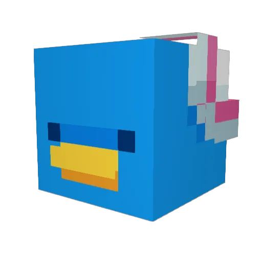 GigaBruh05 Minecraft avatar head, 3D render