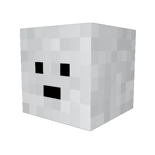 GigaCrabe97 Minecraft avatar head, 3D render