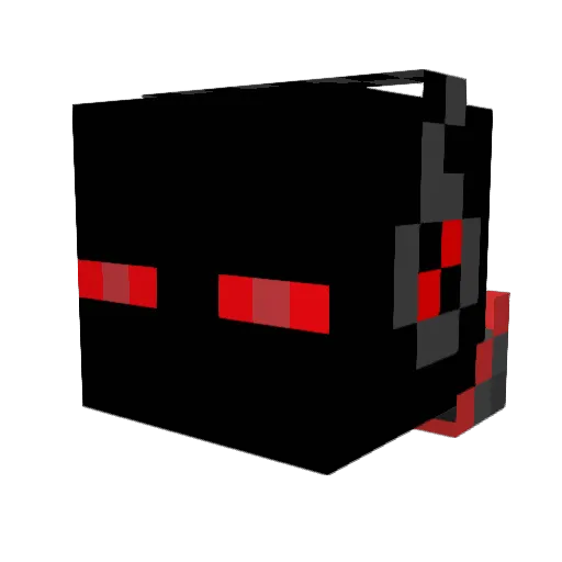 GigaWarTr3x Minecraft avatar head, 3D render