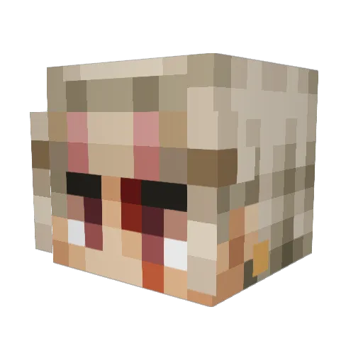 Giga_Homie Minecraft avatar head, 3D render