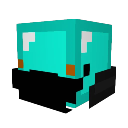 Giga_loaf Minecraft avatar head, 3D render