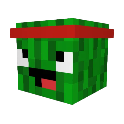 Gigagurke09 Minecraft avatar head, 3D render