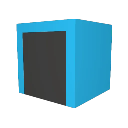 Gigamarcy Minecraft avatar head, 3D render