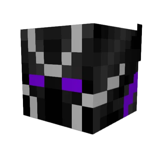 Giggles0405 Minecraft avatar head, 3D render
