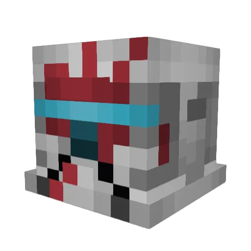 GiggyClock80437 Minecraft avatar head, 3D render