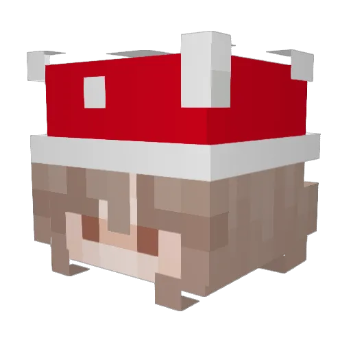 GigiDK Minecraft avatar head, 3D render