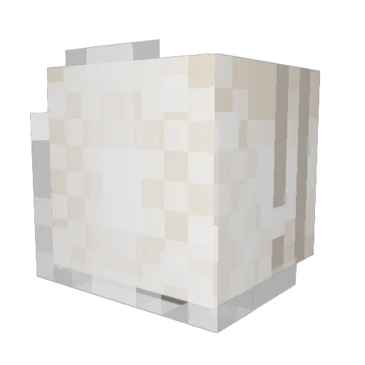 Gigi_v2 Minecraft avatar head, 3D render