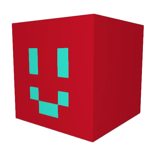 GigilPills Minecraft avatar head, 3D render