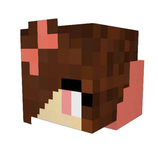 Giih2710 Minecraft avatar head, 3D render