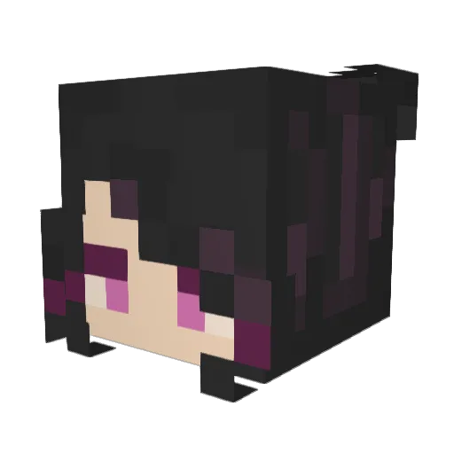 Giko_20 Minecraft avatar head, 3D render