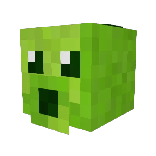 GilFish1000 Minecraft avatar head, 3D render